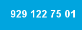 929 122 75 01
